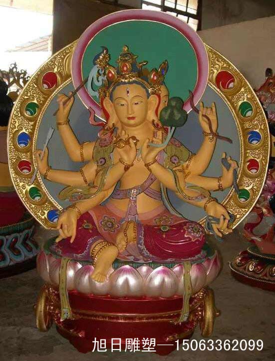 千手觀音鑄銅、鍛銅雕塑